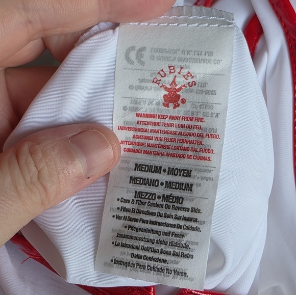 Rubie's Red & White Nurse Feelgood Costume Size Medium - Picture 11 of 12